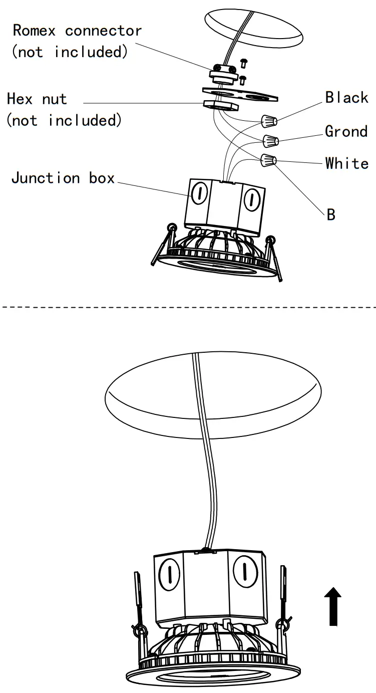 MAXIM LIGHTING 57793 Cove LED Recessed Downlight - fig 4