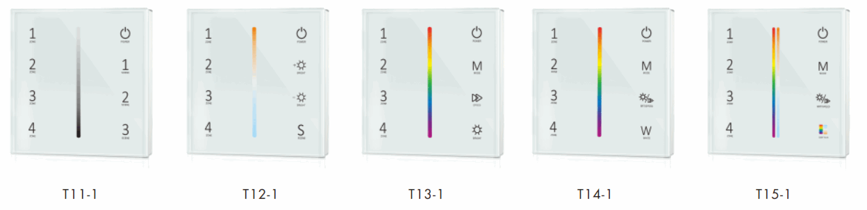 SKYDANCE T111 Wall Mounted Touch Panel - Fig