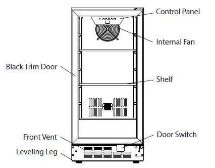EDGESTAR-BBR901BL-Beverage-Refrigerator-fig-1
