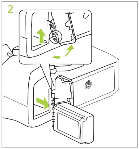 GREEN EXTREME Professional Power Battery Grip - Join the Grip to the Camera 2