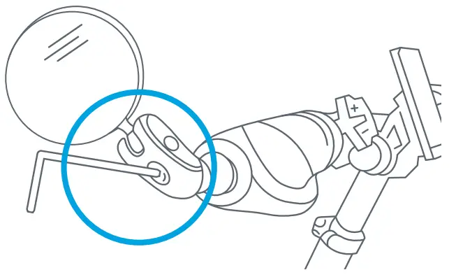 LECTRIC eBIKE Handle Bar Mirror - STEP 5