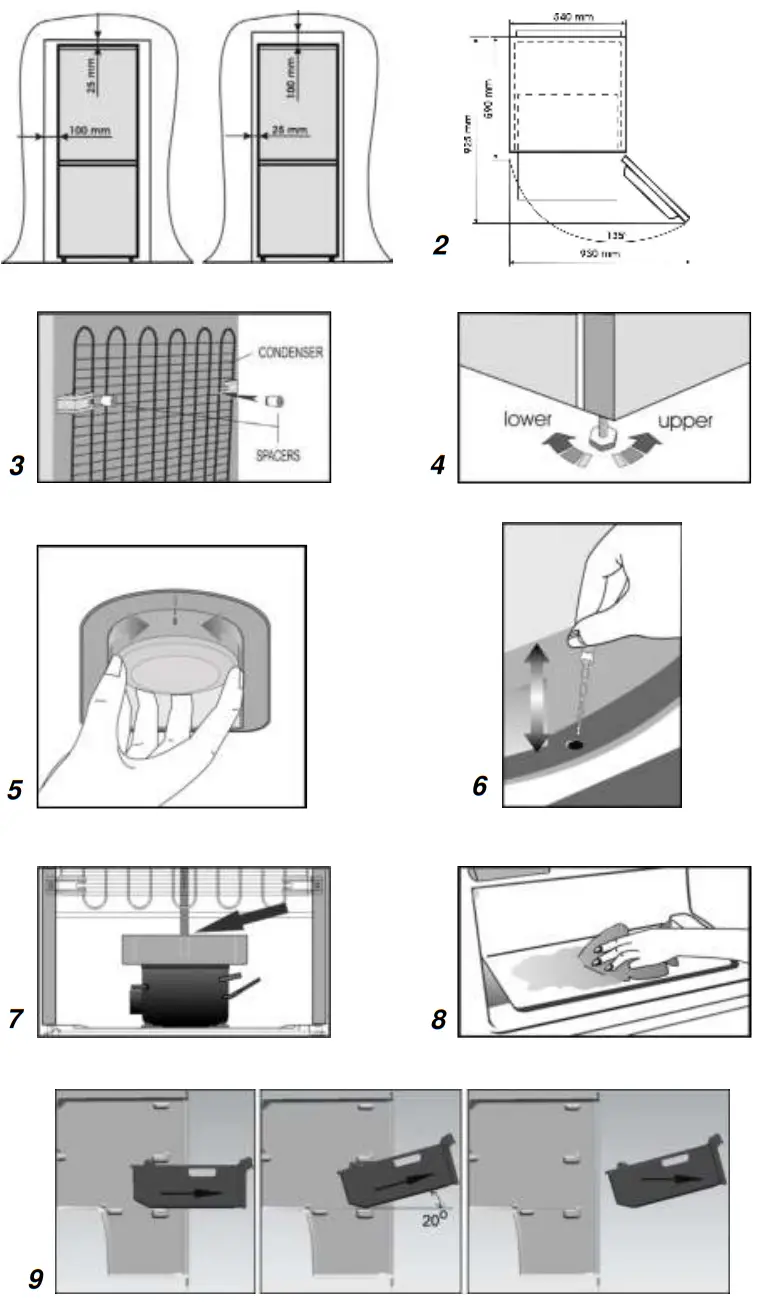 beko RCSA270K30WN Refrigerator Freezer Type I - fig1