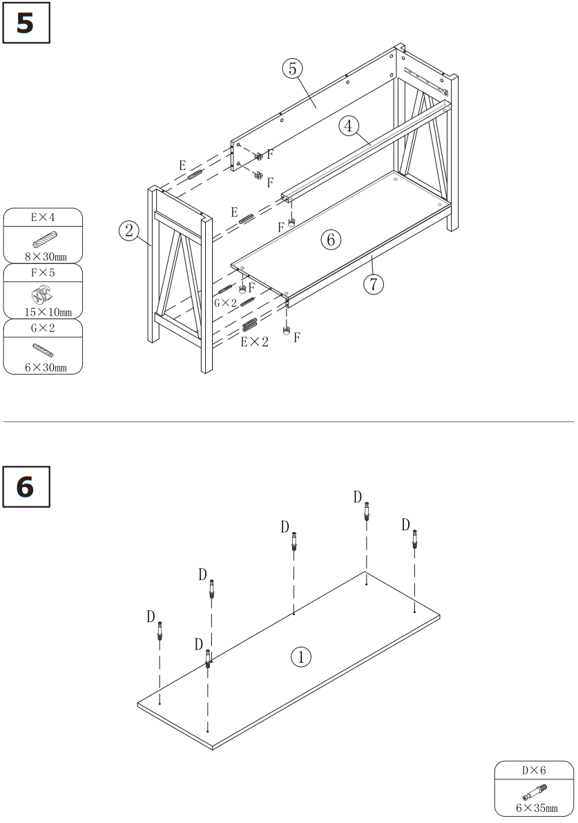 COSTWAY HW65911BN 2 Tier Accent Table - fig 3