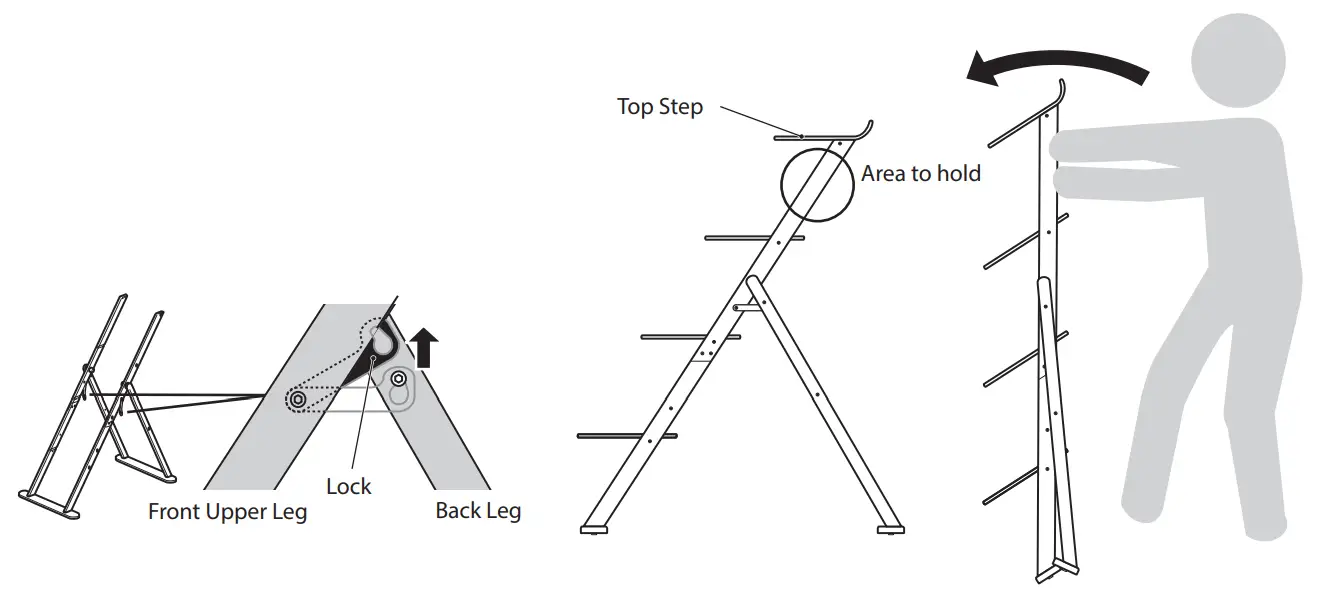 Richell 70009 Cat Foldable Ladder - Figure 10