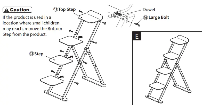 Richell 70009 Cat Foldable Ladder - Figure 12