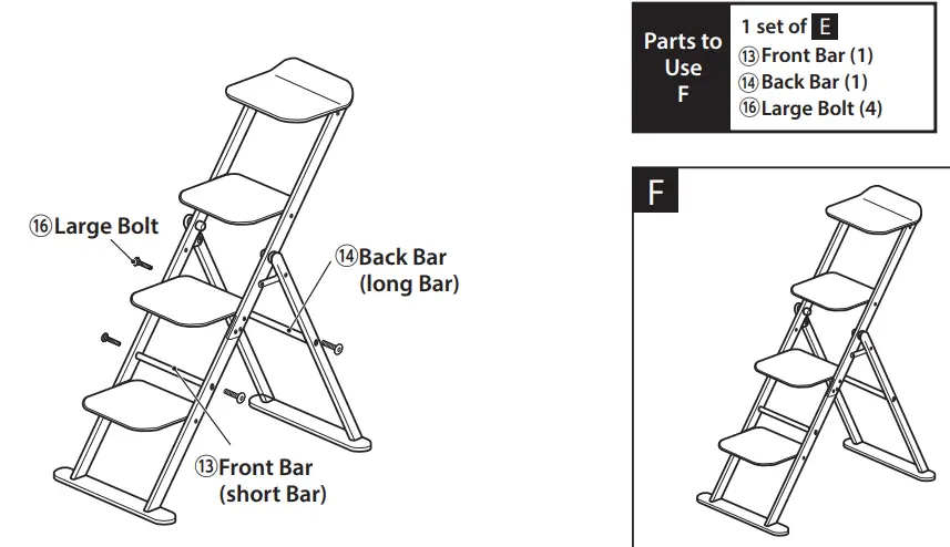 Richell 70009 Cat Foldable Ladder - Figure 7