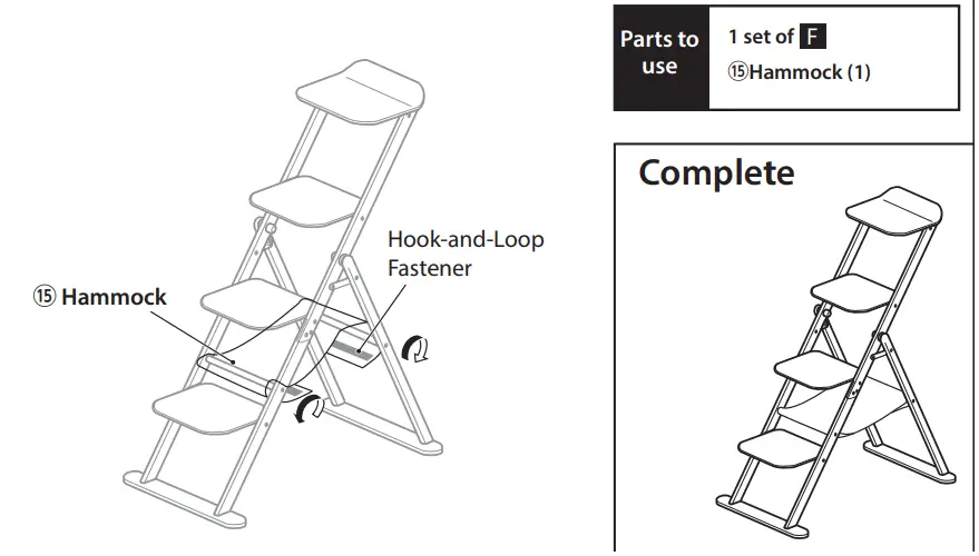 Richell 70009 Cat Foldable Ladder - Figure 8