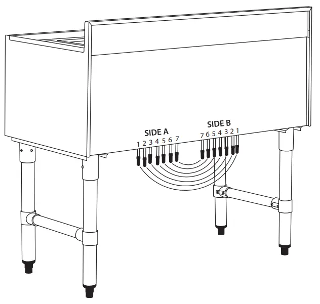 REGENCY-600IB1824CKT-18-Inch-x-24-Inch-Underbar-Ice-Bin-with7-Circuit-Post-Mix-Cold-Plate-fig-2