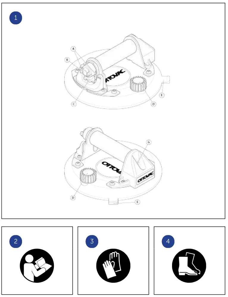 GRABO 2448-1 Portable Electric Vacuum Lifting Device - Fig 1