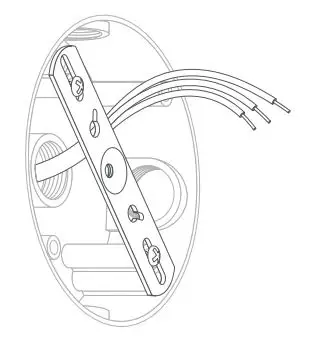 ring Floodlight Cam Wired Pro - Attach the metal mounting bracket