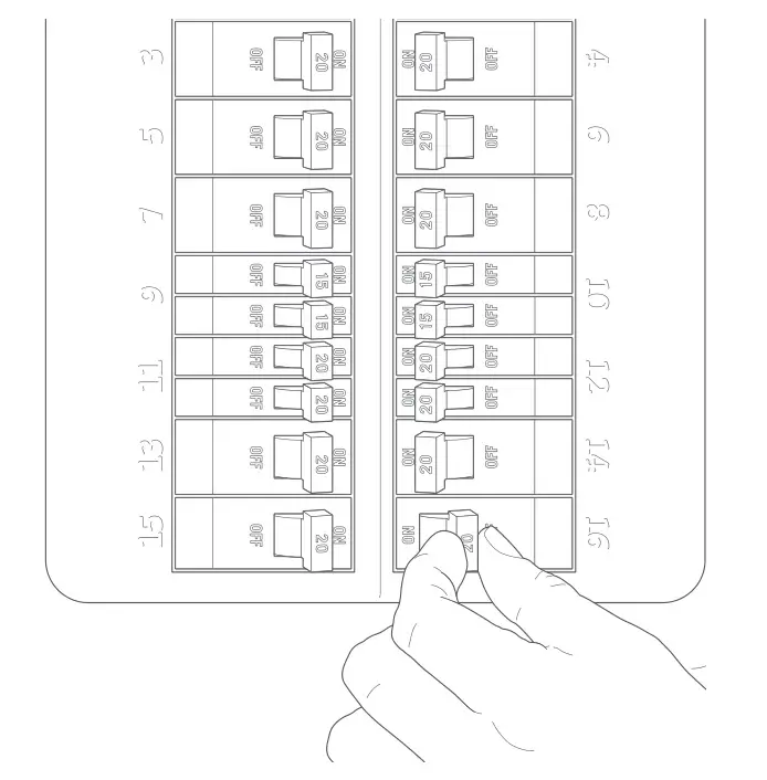 ring Floodlight Cam Wired Pro - Restore power at the breaker.