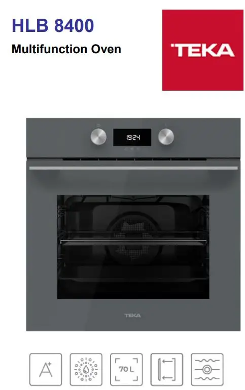TEKA HLB 8400 Multifunction Oven Owner's Manual
