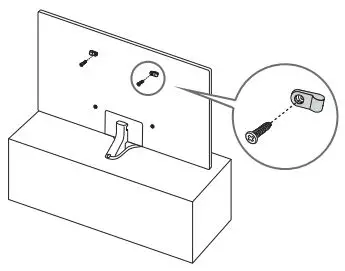 SAMSUNG 8 Series Crystal UHD 4K Smart TV User Manual - Using the appropriate screws