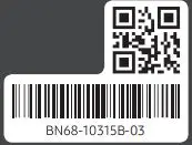 SAMSUNG 8 Series Crystal UHD 4K Smart TV User Manual - bar code