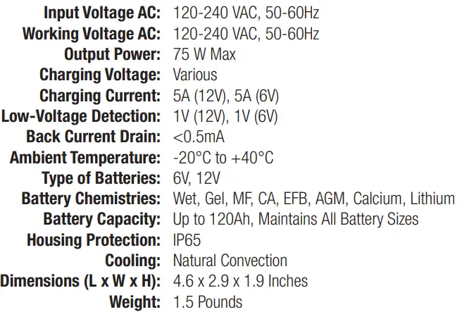 NOCO-GENIUS5 -5--Amp-Smart-Battery-Charger-fig-5