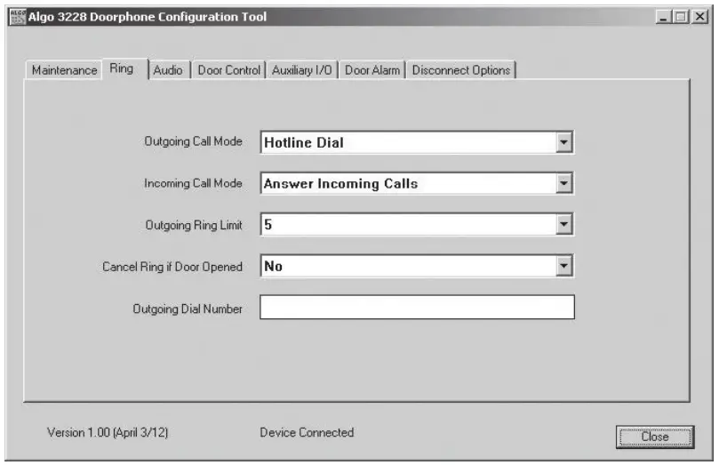 ALGO 3228 Station Port FXS Doorphone-All Programs
