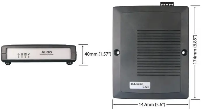 ALGO 3228 Station Port FXS Doorphone-Specifications