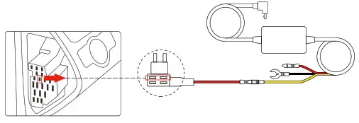 AZDOME JYX03 Dual Dash Cam - INSTALLATION 4