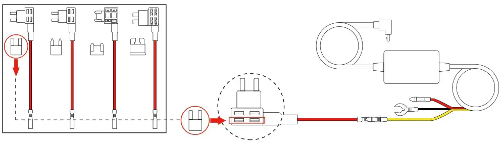 AZDOME JYX03 Dual Dash Cam - INSTALLATION 5
