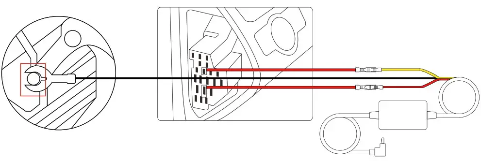 AZDOME JYX03 Dual Dash Cam - INSTALLATION 9