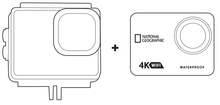 NATIONAL GEOGRAPHIC 80-83003 4K WiFi Waterproof Action Camera - Fig 18