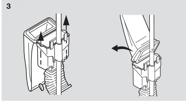 Powr-Flite PF712DC Commercial Upright Vacuum CLeaner User Manual - How to clear clog