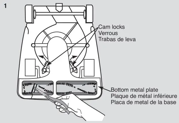 Powr-Flite PF712DC Commercial Upright Vacuum CLeaner User Manual - If the bag or cup is not full