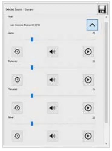 3B Nikki The Nursing Manikin With Auscultation - volume panel