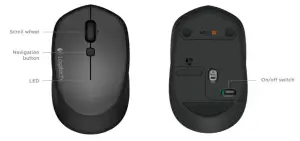 logitech M335 800 DPI Wireless Mouse