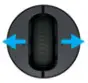 logitech M335 800 DPI Wireless Mouse -Tilt wheel