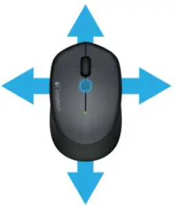 logitech M335 800 DPI Wireless Mouse - mouse