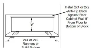 MONOGRAM Electric Warming Drawer ZJ7000-BRACKETS