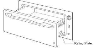 MONOGRAM Electric Warming Drawer ZJ7000-long power
