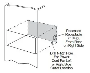 MONOGRAM Electric Warming Drawer ZJ7000-same receptacle