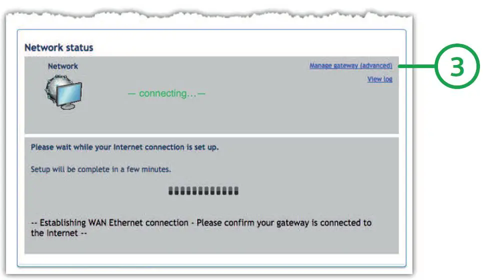 Logging in to your gateway 1