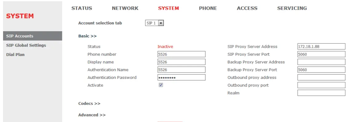 Alcatel SD602 Heavy Duty Video Access Control -s account