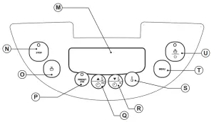 taurus 925011000 Programmable Multi Cooker Top Cuisine - PANEL DE CONTROL