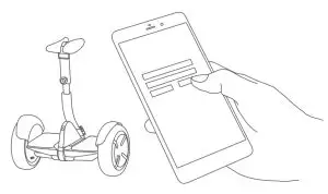 SEGWAY Ninebot S-Pro Electric Transporter - app