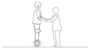 SEGWAY Ninebot S-Pro Electric Transporter - stand