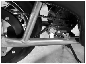 Razor W15130640079 POCKET MOD Chain Tensioner - step 5