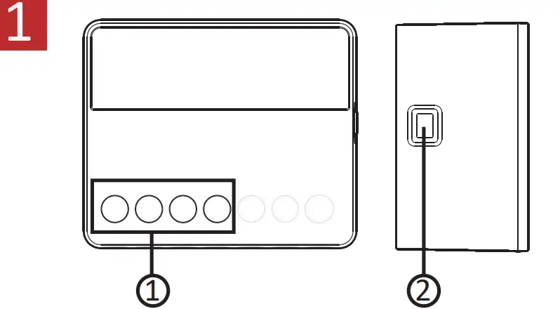 HIKVISION DS PM1 O1H WA Wall Switch - PAT 1