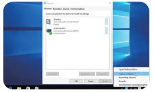 Configuring audio output