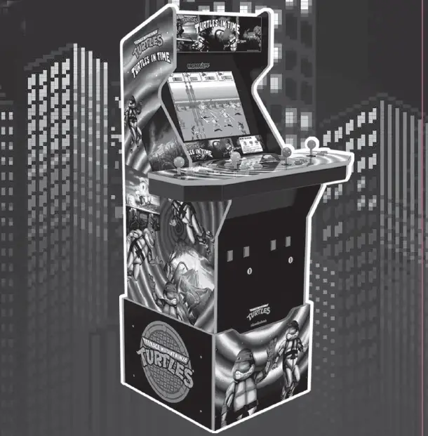 Arcade1up Tmn-a-01249 3-lingual Turtles In Time Owner's Manual Arcade1up Tmn-a-01249 3-lingual Turtles In Time Owner's Manual