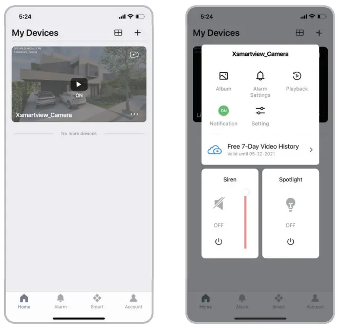 X-SENSE S21 Outdoor Wifi Spotlight Camera fig13