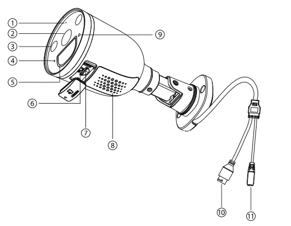 X-SENSE S21 Outdoor Wifi Spotlight Camera fig2