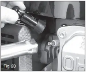 SANLI SSP550 Lawn Mower - Spark plug