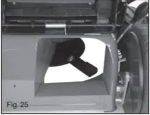 SANLI SSP550 Lawn Mower - cutting system