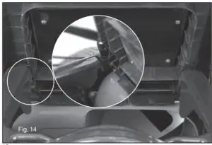 SANLI SSP550 Lawn Mower - grass catcher