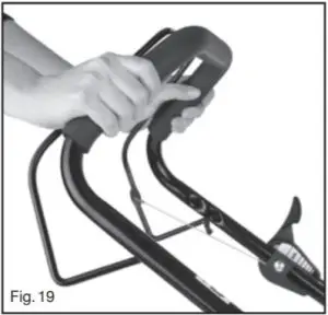 SANLI SSP550 Lawn Mower - propelled drive