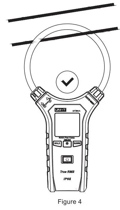 UNI-T UT281E True RMS Flex Clamp User Manual - Figure 4